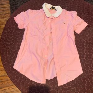 Girls button up shirt